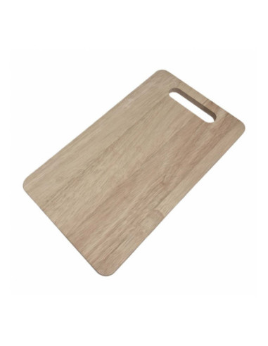 Snijplank Rubberhout met Handvat