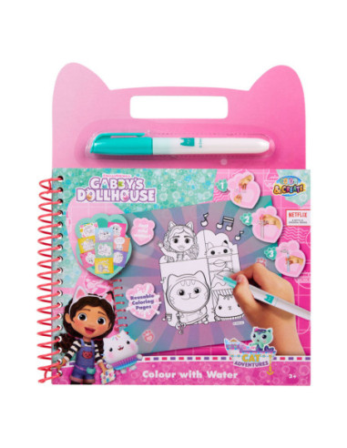 Gabby's Poppenhuis Waterkleurboek