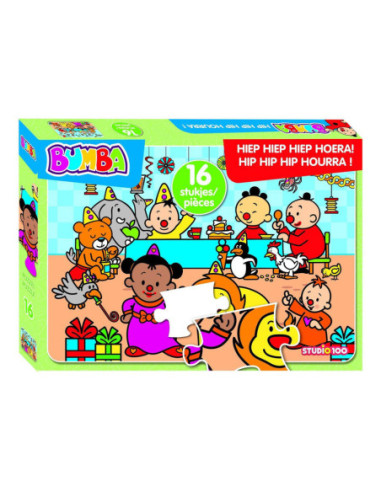 Bumba Legpuzzel Hiep Hiep Hiep Hoera...