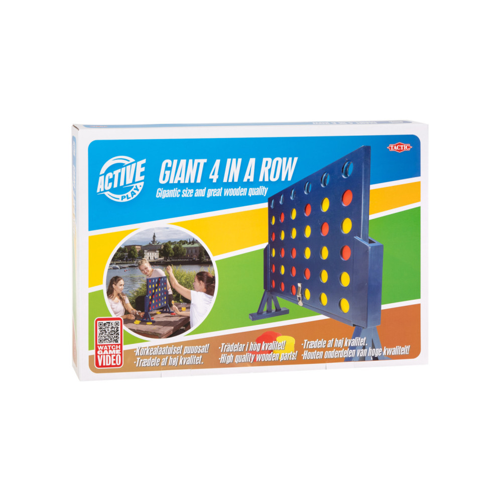 Giga 4 in een Rij Houten Spel XL