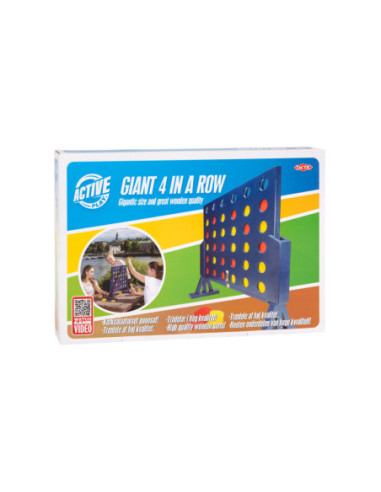 Giga 4 in een Rij Houten Spel XL