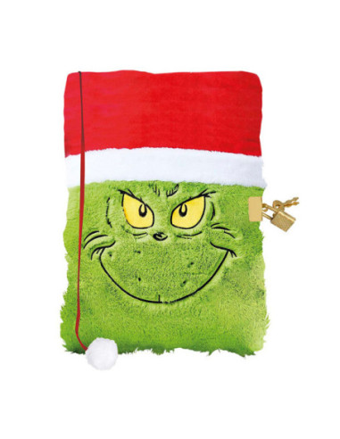 Totum Fluffy Notitieboek Grinch