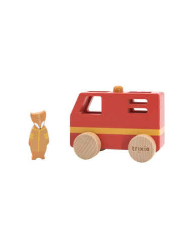 Trixie Houten Dieren Brandweerwagen...