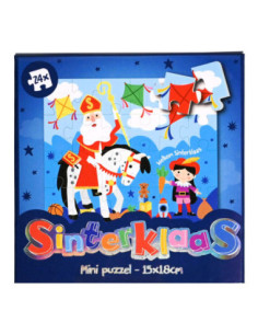 Mini Puzzel Sinterklaas 24st.