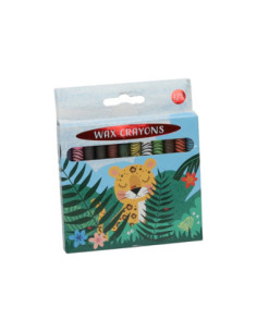 Waskrijt Jungle Dieren 12st.