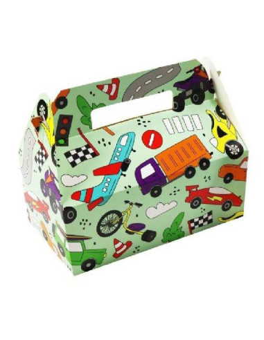Menubox Voertuigen 22 X 12 Cm Karton...