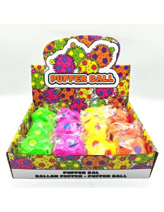 Pufferbal Voetbal 6,5cm