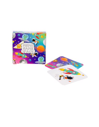 Mini Memo Spel Karton Ruimte
