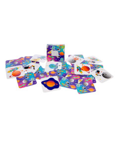 Mini Memo Spel Karton Ruimte