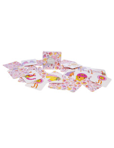 Mini Memo Spel Karton Paarden