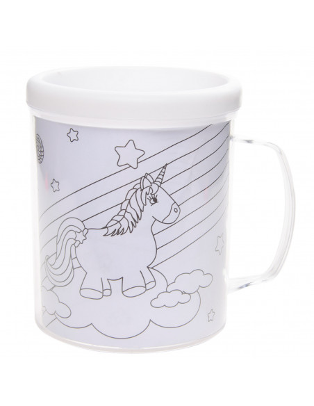 Kleur je Eigen Mok Eenhoorn