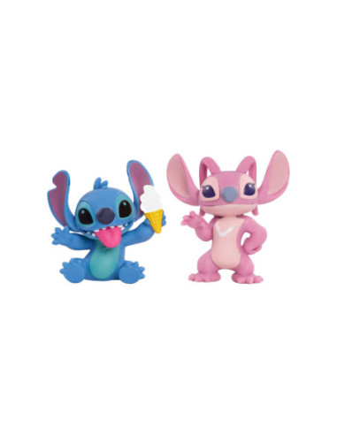 Stitch en Angel Speelfiguren 2st.