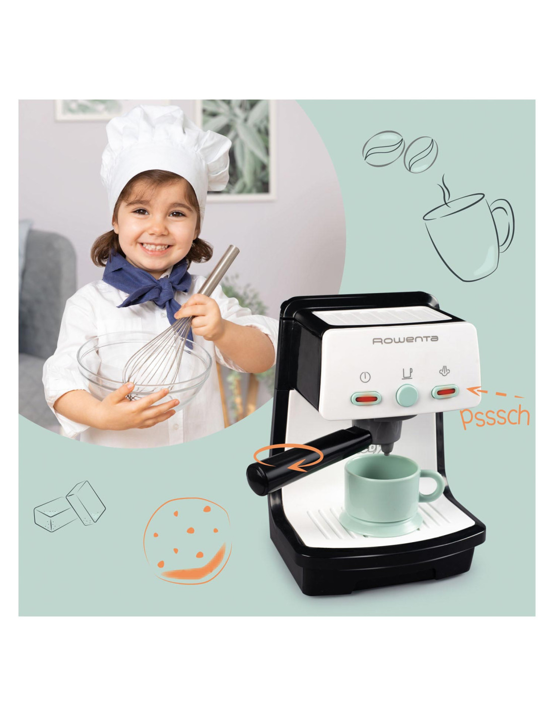 Smoby Rowenta Espresso Smoby Rowenta Espresso