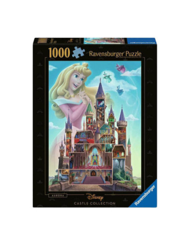 Legpuzzel Disney Castles Aurora 1000st.