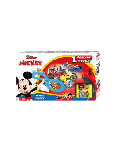 Carrera First Racebaan Mickeys Fun Race