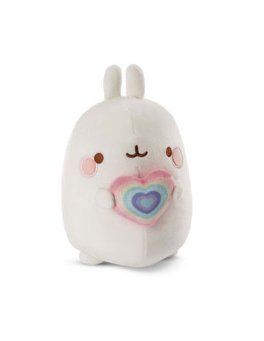 Nici Pluchen Knuffel Molang Regenboog...
