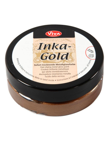 Inka-Gold Glanswax Brown Gold 50ml