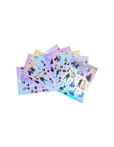 Stickerboek Frozen met 8 Vellen