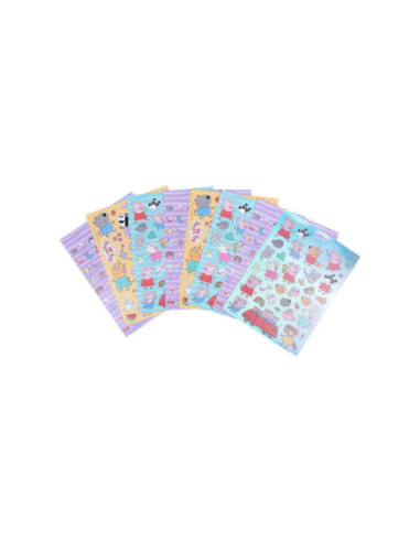 Stickerboek Peppa Pig met 8 Vellen