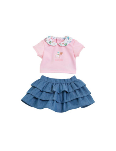 Corolle Rok met Ruches en T-Shirt...