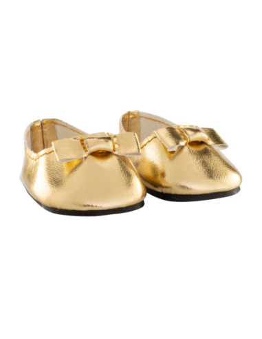 Corolle Gouden Ballet Platte Schoenen...