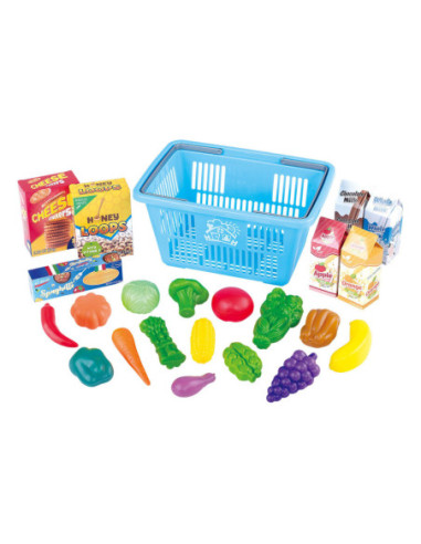 Play Winkelmandje met Boodschappen...