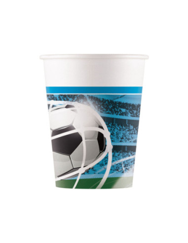 Papieren Bekers FSC Voetbal Fans 8st.