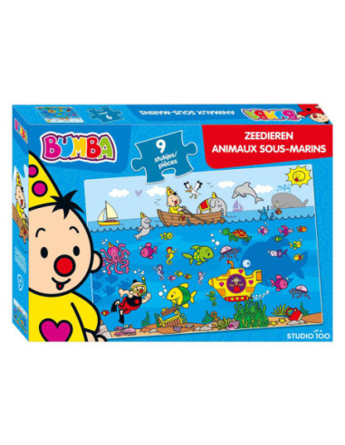 Bumba Puzzel Zeedieren 9st.