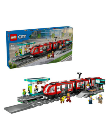LEGO City 60423 Stadstram En Station