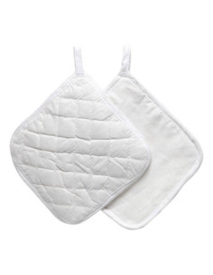 Pannenlappen Wit 20x20cm 1...