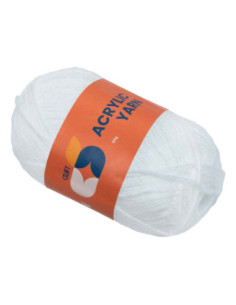 Colorations Acrylgaren Wit 50g