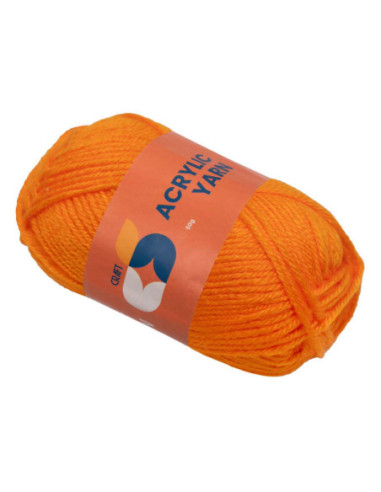 Colorations Acrylgaren Oranje 50g