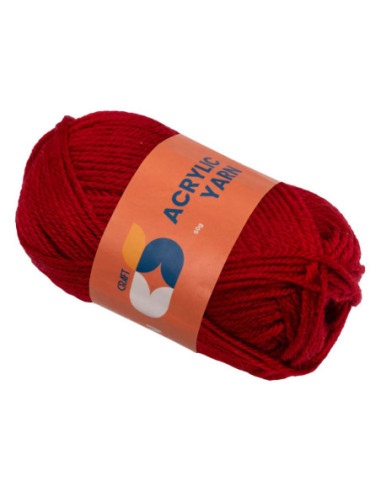 Colorations Acrylgaren Rood 50g