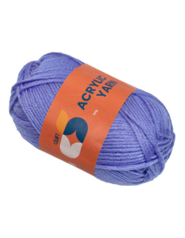 Colorations Acrylgaren Paars 50g