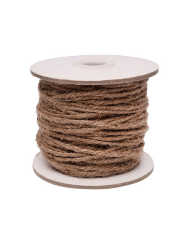 Colorations Jute Touw Rol van 50 m