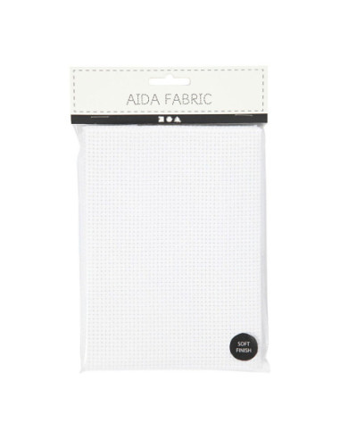 Aida Wit 35 Vierkanten per 10 cm 50x50cm