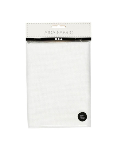 Aida Wit 70 Vierkanten per 10 cm 50x50cm