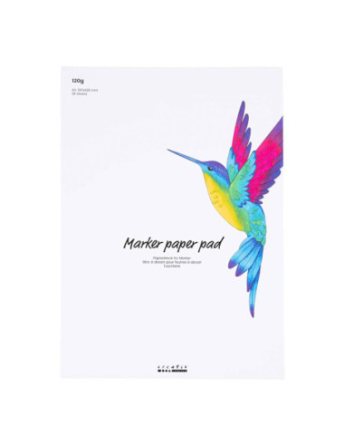 Papierblok Voor Stiften Wit A3 30 Vellen