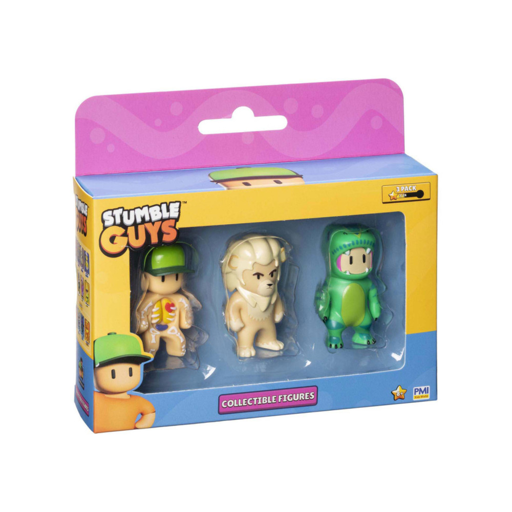Stumble Guys Actiefiguren 3-pack