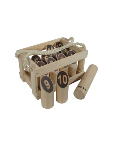 Number Kubb Original Rubber Hout in...