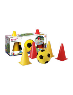 Voetbal en Pionnenset 5dlg.