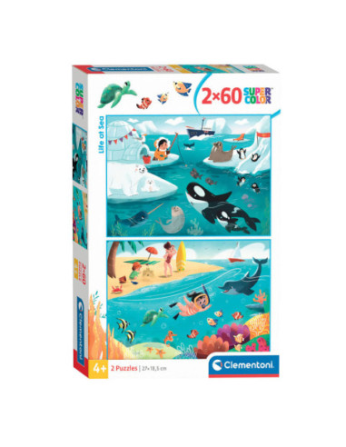 Clementoni Legpuzzel Super Color Life...