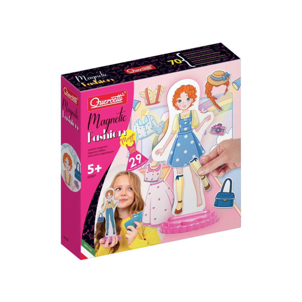Quercetti Magnetische Mode Aankleedpop 29dlg.