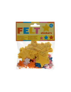 Viltstickers Sterren 200st.