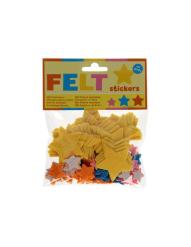 Viltstickers Sterren 200st.