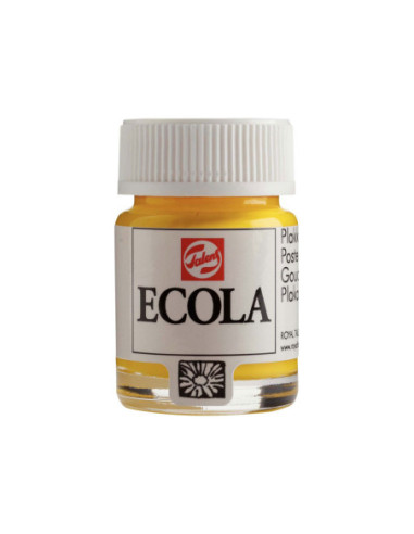 Ecola Plakkaatverf Fles 16ml Geel 200