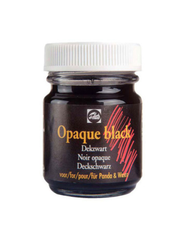 Talens Dekzwart Pot 50ml