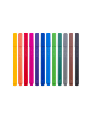 Bruynzeel Fineliner Mini Set 12 Kleuren