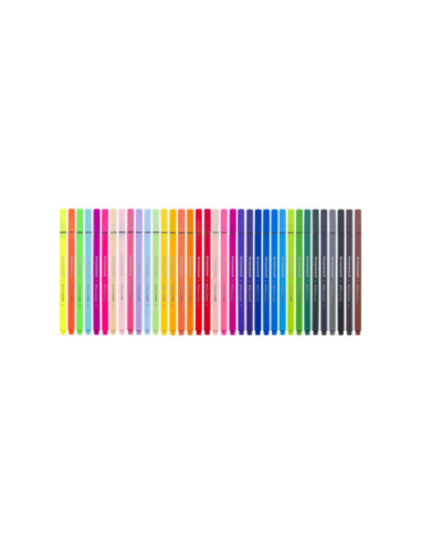 Bruynzeel Fineliner Set 36 Kleuren
