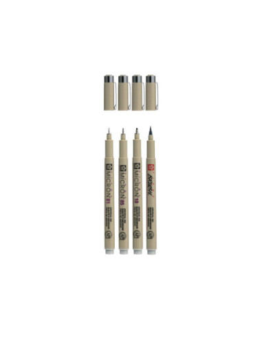 Sakura Pigma Micron Fineliner Set 4...